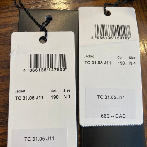 MARC CAIN: Blazer - cream/white/black - Picture 9 of 10